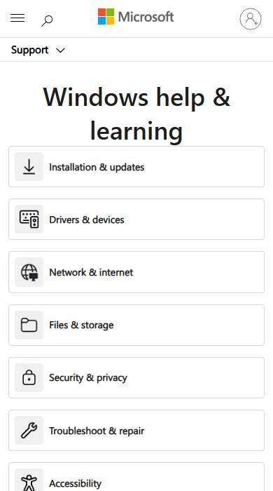 Driver updater apps homepage on a phone
